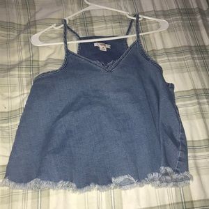 denim crop